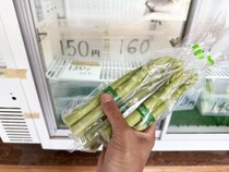 静岡県民はいいよなぁ、いつもおいしいアスパラが食べられて。無人販売所にアスパラを買いに行けるしさぁ