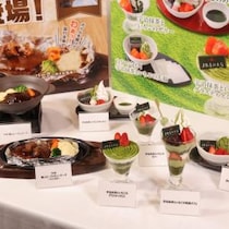 “洋⾷界の巨匠“監修のハンバーグ、“創業450年”老舗茶屋監修の抹茶スイーツ　「ガスト 春のフェアメニュー」