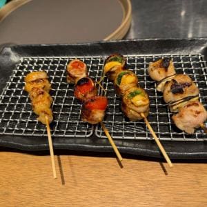【大阪グルメ】高架下の西九条ブリッジ　おしゃれな野菜串と焼鳥の「酉音」