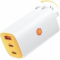 「可愛い顔して65Wの高出力」Shellの3ポート充電器が40%オフ「もう外出時は手放せない」【今日のセール品】