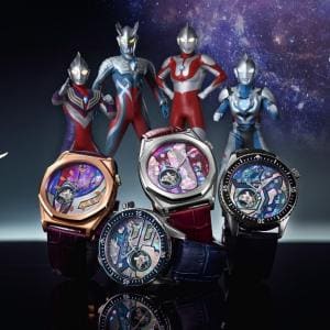 日本の伝統工芸「螺鈿細工」を駆使したウルトラマンの腕時計