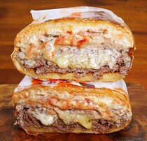 バーガーキングの「アルファキング・イエティ ザ・ワンパウンダー」だよ