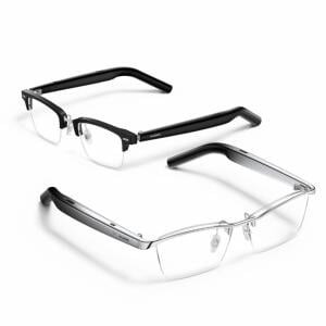 “ただのメガネ”で音楽が聴ける。イヤホンいらずのオーディオグラスが約半額｜HUAWEI Eyewear 2