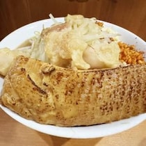 【秋葉原グルメ】アキバで食べたラーメン二郎インスパイア系ラーメン屋「らーめん忍者」の豚がデカすぎる件
