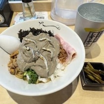 煮干し5倍の「煮干しまぜそば」を食べてみた / 中華そば 結。