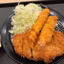 【グルメ】とんかつ松のや「ロースかつ&海老フライ2尾定食が420円引き！！」　フォロワー33万人達成記念の超お得なクーポン提供中！