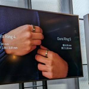 40％小型化を実現したスマートリング「Oura Ring 5」が発売