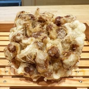 うどん屋さん「自家製麺へんくつ」で食べられる「なめこのかき揚げ」がウマイのだ