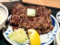 牛たん屋「ねぎし」のハンバーグ「がんバくん」がなんかデカくてワイルドでなんかすごい