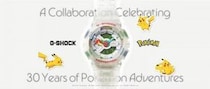 ポケモン30周年を記念したG-SHOCKコラボモデル「GA-110PKM-7AJR」の抽選予約販売に申込殺到