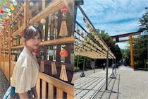街並みを味わいながら「川越氷川神社」を散策、すっかり夏休み気分（十束おとは）