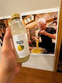 【NVIDIAグルメ】エネビディアのフアンCEOが居酒屋に贈った希少ドリンク「KIMINO DRINKS株式会社のYUZUスパークリングジュース」