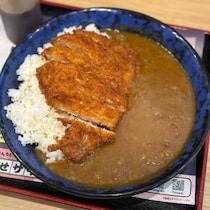 俺は資さんうどんであえてカツカレーだけ食べて帰る男「このカツカレーうまい」