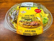 【セブンイレブン】スパイス香る冷かけカレーうどん 豆乳仕立て / 涼しさと愛しさと心強さをトリプル体験