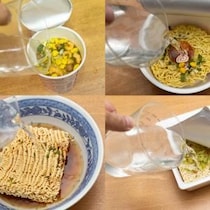 お湯を使わない「水カップ麺」～だいたいのカップ麺は水で食える説～【夏のズボラ麺】