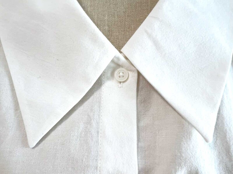 GU「ビッグカラーブラウス(5分袖)」が大幅値下げ