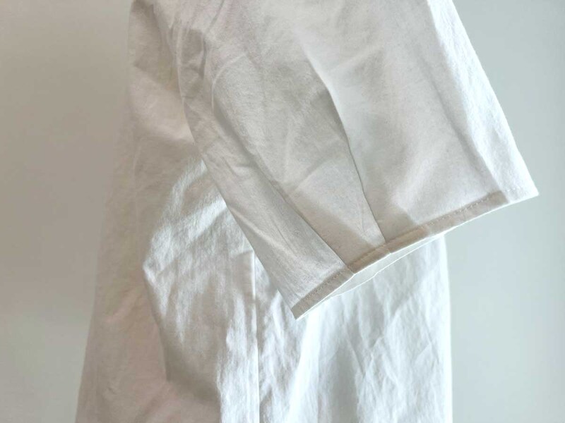 GU「ビッグカラーブラウス(5分袖)」が大幅値下げ