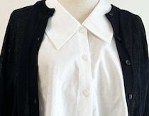 GU大幅値下げ！1990円→990円「小顔効果あり」「スッキリ見え」カーディガンと相性良すぎて争奪戦