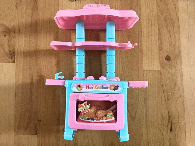 Temu「ミニプレイハウスキッチンセット」レビュー