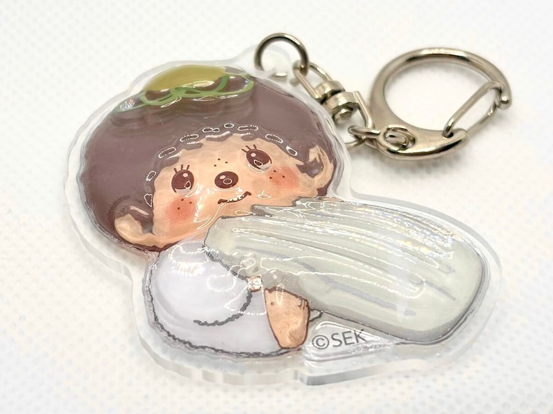 ガチャガチャ「お寿司もんちっち ぷっくりアクリルキーホルダー」
