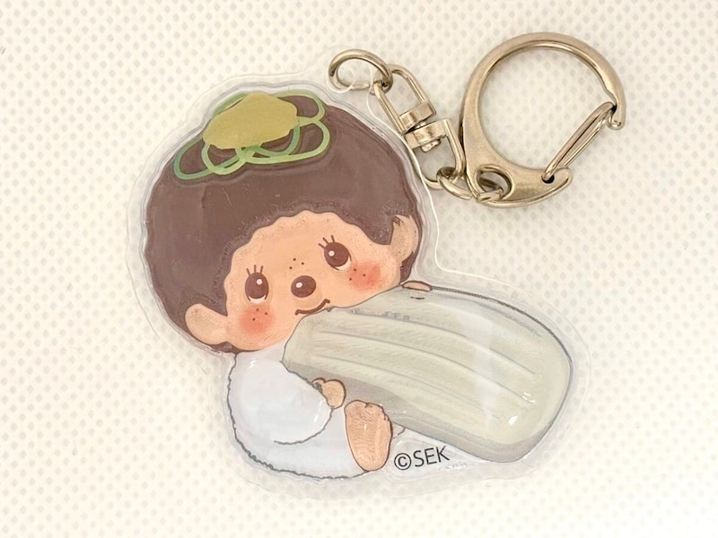ガチャガチャ「お寿司もんちっち ぷっくりアクリルキーホルダー」