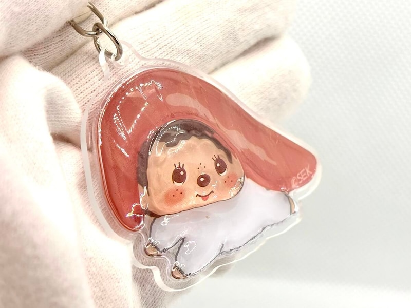 ガチャガチャ「お寿司もんちっち ぷっくりアクリルキーホルダー」