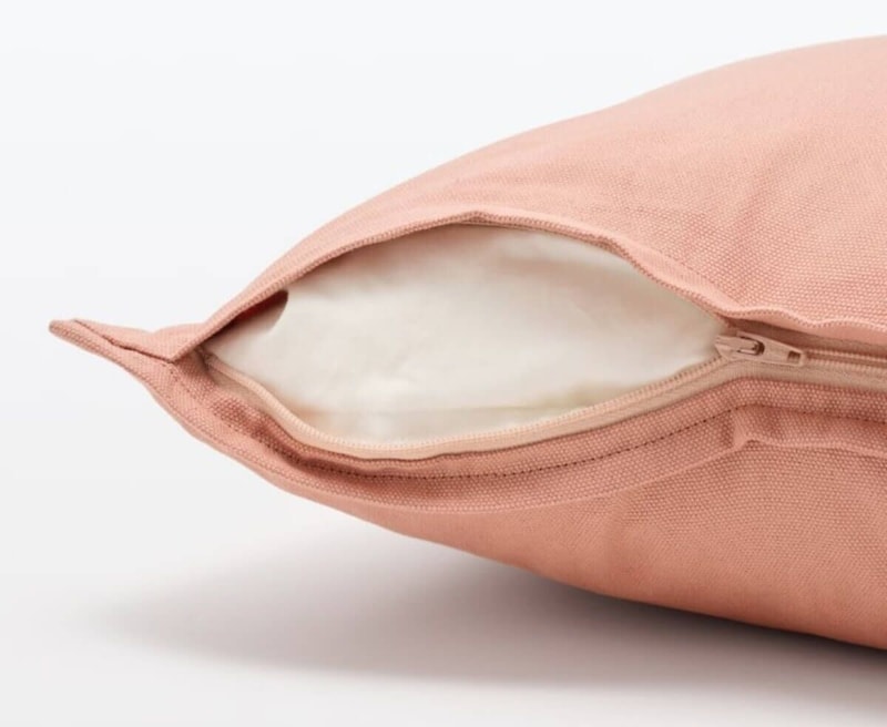 無印良品　オックスクッションカバー