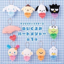 サンリオキャラクターズ「ぬいぐるみハートメジャー」むにゅぐるみパティオ公式ECサイト＆店頭で販売