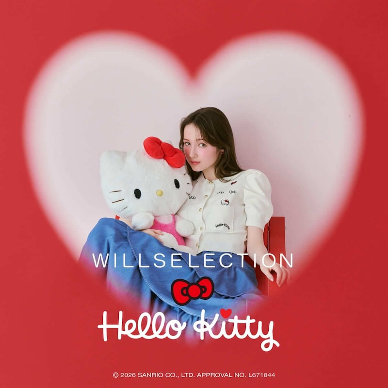 WILLSELECTION ハローキティと初のコラボ