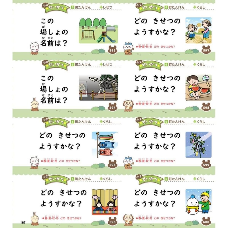 『ちいかわ おぼえるカード 小学1・2年生』
