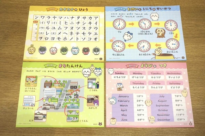 『ちいかわ おぼえるカード 小学1・2年生』