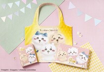 ちいかわ×東京ばな奈、コラボグッズ第2弾！『ちいかわバナナプリンケーキ エコバッグセット』新発売
