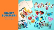 セサミストリートマーケット、「ENJOY SUMMER!」夏にぴったりのカラフルでビビッドなアイテムが新登場