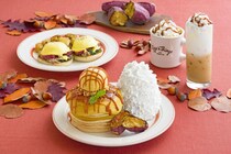 【Eggs 'n Things】さつまいものパンケーキとエッグベネディクトが登場！こっくり秋らしい甘さを楽しめるのは今だけ♡
