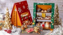 熱々の焼きたてお肉を味わえるクリスマスアフタヌーンティー