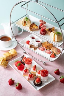 旬のいちごを絶景ロケーションで楽しめるアフタヌーンティー