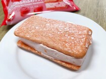 「冷凍出身と思えぬ」「ケーキみたい」セブンの新作サンドアイス、驚きのふわふわ食感と話題に→実際に食べてみた。