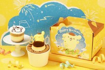 【パステル×ポムポムプリン】4月限定スイーツはシフォンケーキ＆ミニプリン。すごろくゲームができるパッケージが可愛すぎ♡