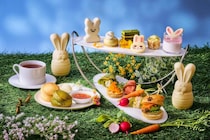 うさぎがモチーフのキュートなアフタヌーンティー