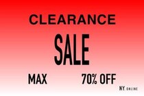 春夏アイテムが最大70％オフ。ファッション通販サイト「NYオンライン」でクリアランスセール開催中。