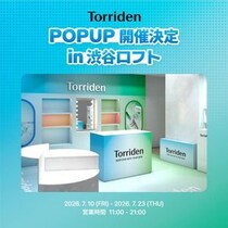 3種のサンプル配布に購入者限定ガチャも！ 渋谷ロフトに「Torriden」のポップアップストアが期間限定オープン。《7月23日まで》
