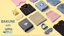 BAKUNE×Pokemon Sleepの疲労回復パジャマが7月31日12時から再販！公式オンラインストア限定。