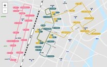 東京駅周辺の移動は「無料巡回バス」が便利。日本橋、人形町方面にも行ける！