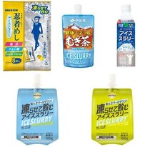 《暑さ対策》夏の強い味方「アイススラリー」特集。「忍者めし」や「健康ミネラル麦茶」など続々登場。
