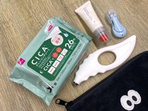 【ALLダイソー】防災リュックにコレ入れて！「災害用コスメポーチ」を編集部員がガチで作ってみた