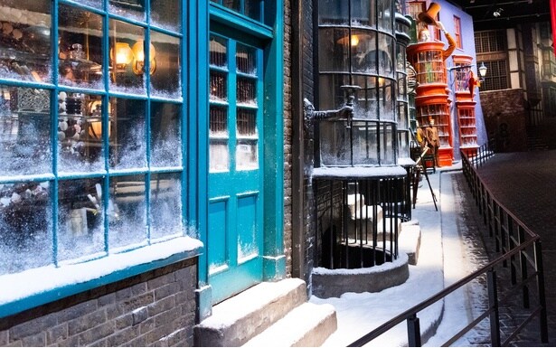 本物みたいに降り積もった雪