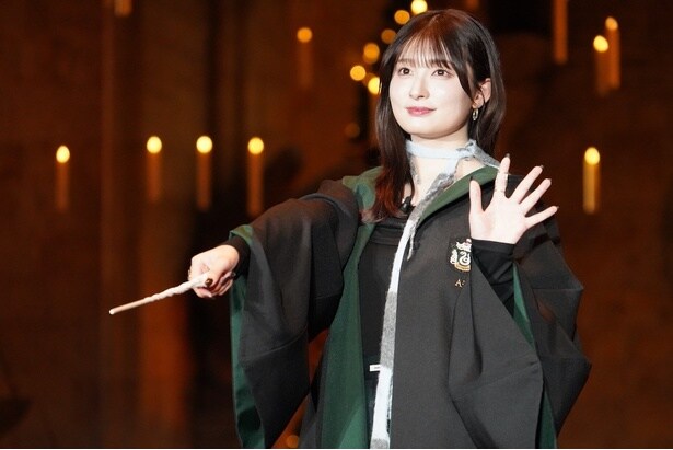 「スタジオツアー東京」初のアンバサダーに就任した吉川愛。「ハリー・ポッター」を好きになったのは母の影響と明かす