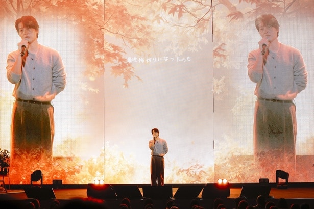 日本語曲の熱唱にファン歓喜