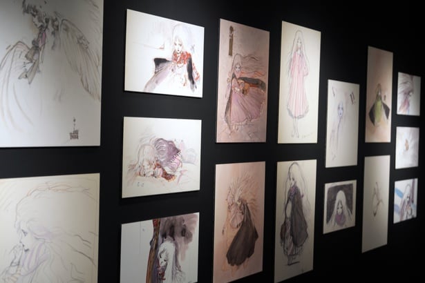 「少女」のイメージボード。それぞれの表情に注目したい