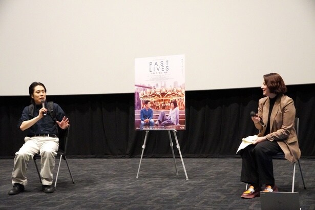 お笑いコンビ「令和ロマン」のくるま、奥浜レイラと『パスト ライブス/再会』を語る